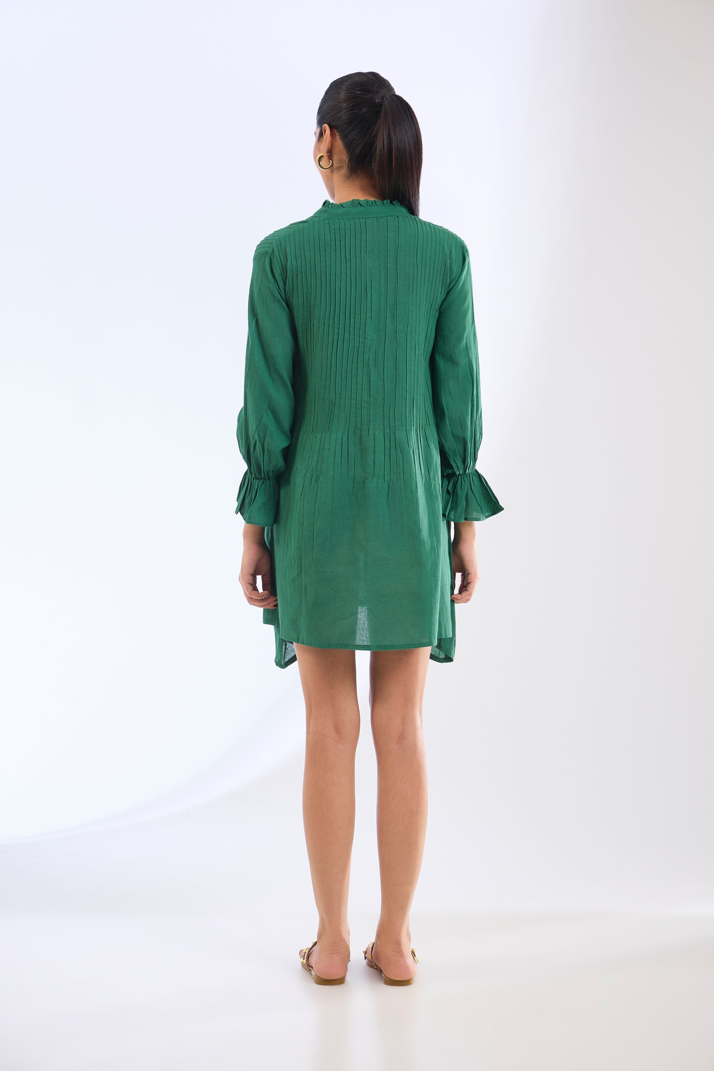 The Grove Green Dress