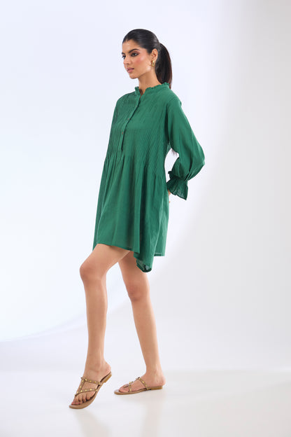The Grove Green Dress
