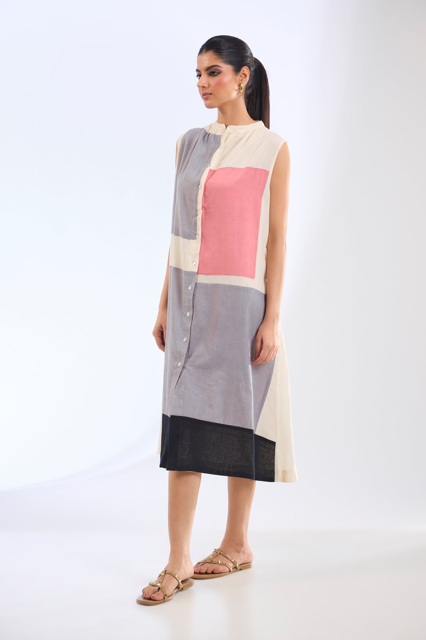 The Onyx Long Shirt Dress